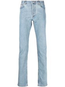 A.P.C. jean droit à taille mi-haute - Bleu