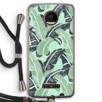 This Sh*t Is Bananas: Motorola Moto Z Force Transparant Hoesje met koord