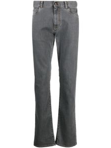 Canali pantalon à coupe droite - Gris