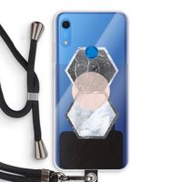 Creatieve toets: Huawei Y6s Transparant Hoesje met koord