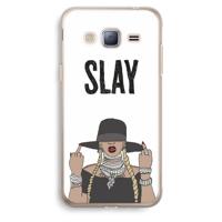 Slay All Day: Samsung Galaxy J3 (2016) Transparant Hoesje