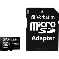 Verbatim PRO microSDHC-kaart 32 GB Class 10, UHS-I, UHS-Class 3 Incl. SD-adapter - thumbnail