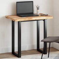Tafelblad rechthoekig 80x50x4 cm massief acaciahout