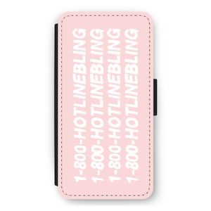 Hotline bling pink: iPhone 11 Flip Hoesje