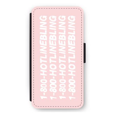 Hotline bling pink: iPhone 11 Flip Hoesje