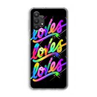 Loves: Samsung Galaxy A32 5G Transparant Hoesje
