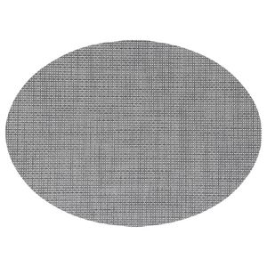 Ovale placemat Maoli taupe kunststof 48 x 35 cm - Placemats