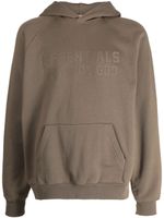FEAR OF GOD ESSENTIALS hoodie à logo imprimé - Marron
