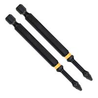 DeWALT DT70566T Extreme Impact Torsion Schroefbits PZ2 85mm 2 Stuks