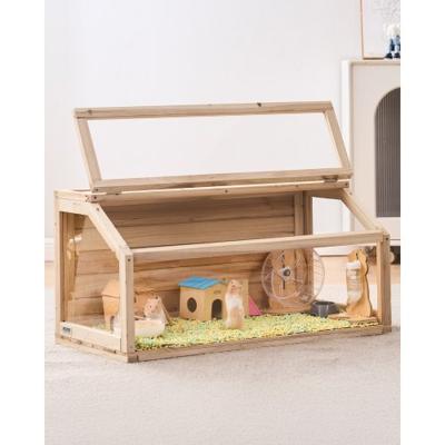 VEVOR Houten Hamsterkooi Muizenkooi Rattenkooi 81,28 x 40,64 x 40,64 cm