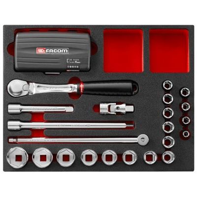Facom Matrix module | ratels en doppen 1/4 - 1/2 | F50031051 F50031051