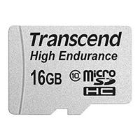 Transcend High Endurance microSDHC-kaart 16 GB Class 10 Incl. SD-adapter