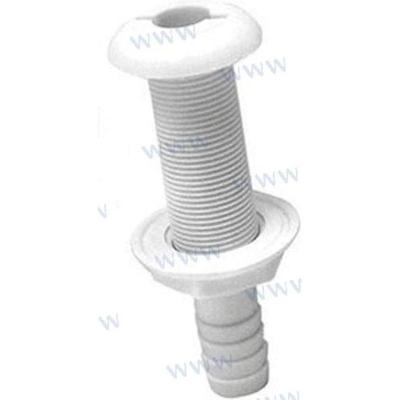 THTH-652 - DOORVOER-AANSLUITING VOOR 16 MM SLANGEN.