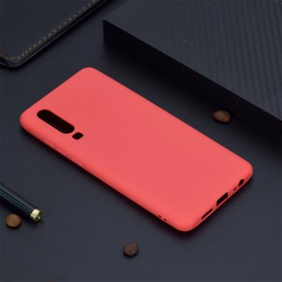 Candy Color TPU Case voor Huawei P30 (rood)