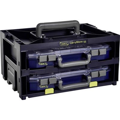 raaco CarryMore 55x2 Assortimentskoffer (l x b x h) 278 x 386 x 195 mm Inhoud 1 stuk(s)