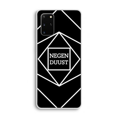 Negenduust geometrisch: Samsung Galaxy S20 Plus Transparant Hoesje