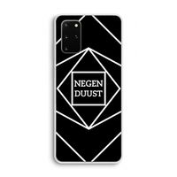 Negenduust geometrisch: Samsung Galaxy S20 Plus Transparant Hoesje