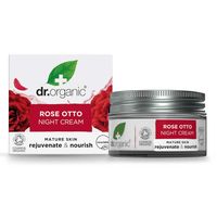 Dr Organic Rose Otto Nachtcrème - thumbnail