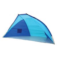 Blauw beachshelter windscherm strandtent 270 x 120 cm - thumbnail