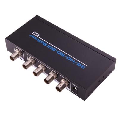 NEWKENG S114 SDI / HD-SDI / 3G-SDI 1 X 4 Splitter-videoadapter