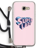 Superlady: Samsung Galaxy A5 (2017) Transparant Hoesje met koord