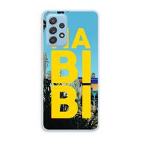 Habibi Majorelle : Samsung Galaxy A73 Transparant Hoesje
