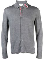 Thom Browne cardigan à détails rayés - Gris