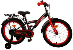 Volare Thombike 18 Inch 24 cm Jongens Terugtraprem Zwart/Rood