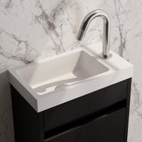 Opbouw Fonteinkraan Brauer Brushed Carving Edition Met Gebogen Uitloop RVS Geborsteld PVD Brauer