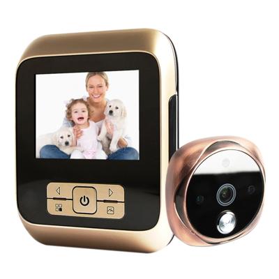 M530 3 0 inch TFT display 3.0 MP camera video digitale deur viewer ondersteuning TF-kaart (32GB Max) & infrarood nachtzicht (brons)