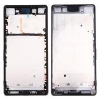 Voorzijde huisvesting LCD Frame Bezel voor Sony Xperia Z3 + / Z4 (zwart)