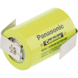 Panasonic Sub-C ZLF Speciale oplaadbare batterij 4/5 sub-C Z-soldeerlip NiCd 1.2 V 1200 mAh