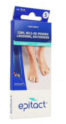 Epitact Bescherming Likdoorn tussen de Tenen Epithelium Digitubes Ref.2373-082 Small 1Stuks