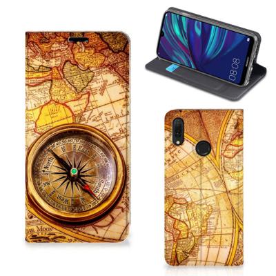 Huawei Y7 hoesje Y7 Pro (2019) | Book Cover | Kompas