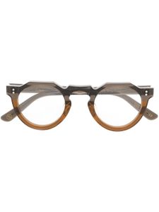 Lesca lunettes de vue à monture ronde - Gris