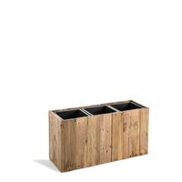 Marrone Box M Dark Flame Wood 66x25x35 - thumbnail