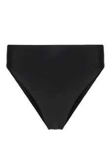 Matteau bas de bikini à taille mi-haute - Noir