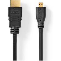 Nedis CVGL34700BK15 HDMI kabel 1,5 m HDMI Type A (Standaard) Zwart - thumbnail
