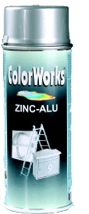 colorworks alu-zinkspray 918576 400 ml