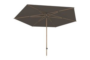 4-Seasons stokparasol Azzurro 300 cm - Woodlook/charcoal