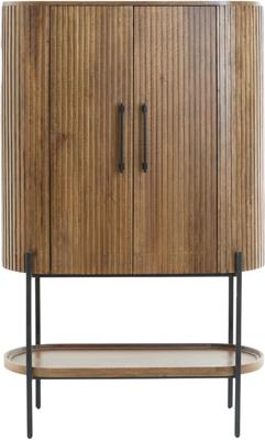 Light & Living Opbergkast 'Dumosi' Mangohout, 165 x 100cm, kleur Bruin