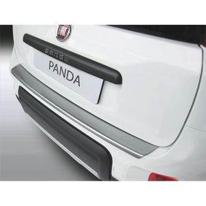 Bumper beschermer passend voor Fiat Panda 4x4/Trekking 3/2012- 'Brushed Alu' Look GRRBP744B