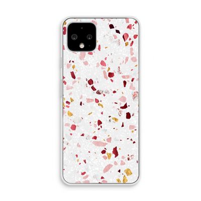 Terrazzo N°9: Pixel 4 Transparant Hoesje