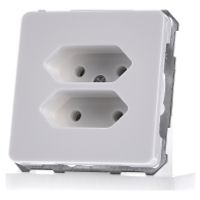 215914  - Socket outlet (receptacle) white 215914