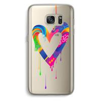 Melts My Heart: Samsung Galaxy S7 Transparant Hoesje