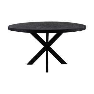 Eettafel Melbourne Rond - 80 - Zwart - Mango