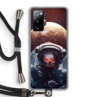 Voyager: Samsung Galaxy S20 FE / S20 FE 5G Transparant Hoesje met koord Voyager: Samsung Galaxy S20 FE / S20 FE 5G Transparant Hoesje met koord
