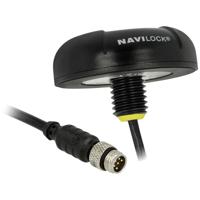 Navilock NL-3331 M8 GPS-ontvanger Voertuigtracker Zwart 1 stuk(s)