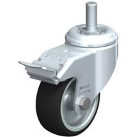 Blickle LKRA-PATH 80G-FI-GS12 Zwenkwiel met rem Wieldiameter: 80 mm Draagvermogen (max.): 120 kg 1 stuk(s)