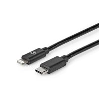 Lightning Kabel | USB 2.0 | Apple Lightning 8-Pins | USB-C© Male | 480 Mbps | Vernikkeld | 2.00 m - thumbnail